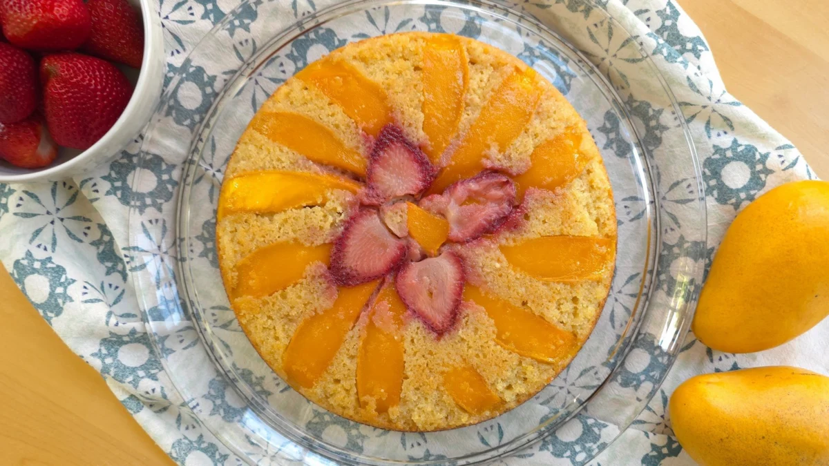 The Art of the Upside-Down: Elevating the Lemon Ricotta Olive Oil Cake