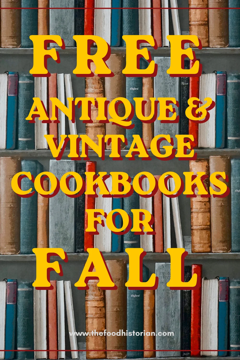 The Culinary Archive: A Journey Through America’s Autumnal History via Vintage Cookbooks